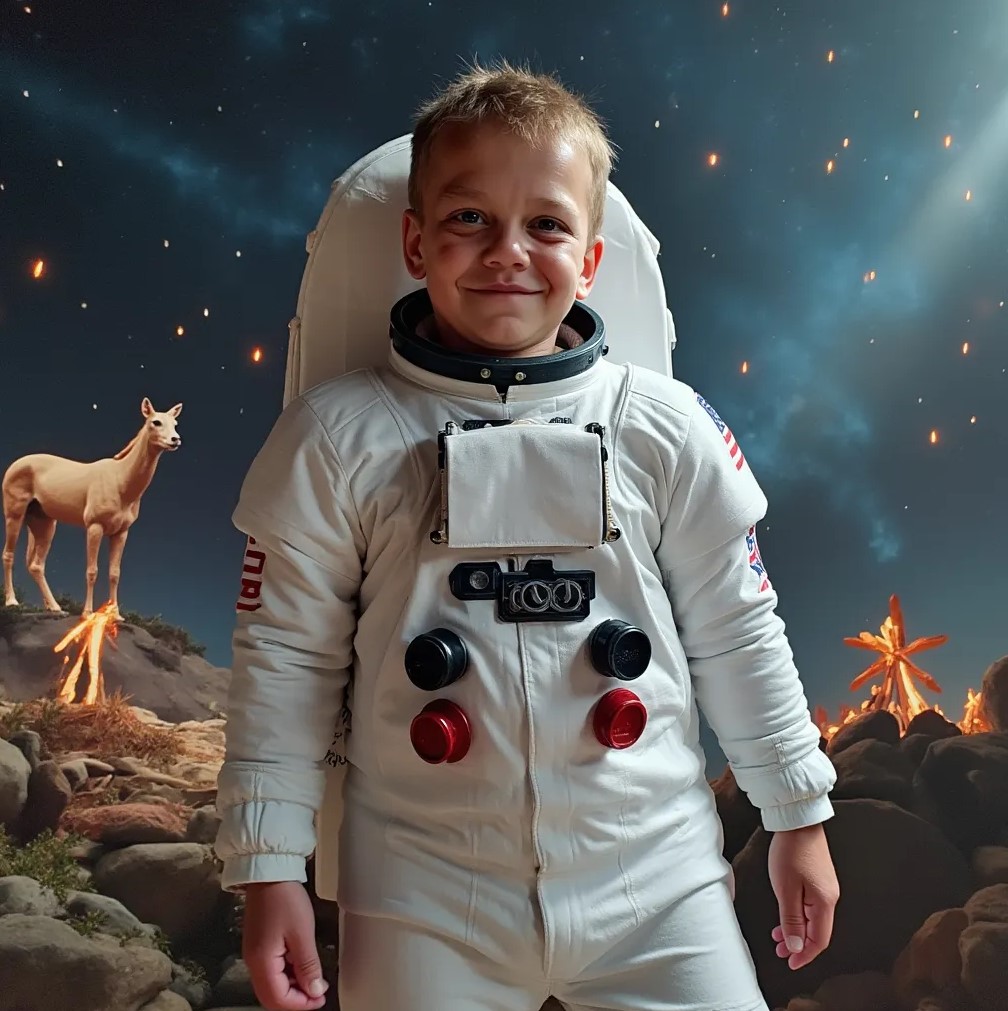 Andreas-KI-Astronaut-Kind